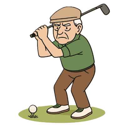 🏌️‍♂️ Arthur’s Golf Obsession: A Swing Through Retirement